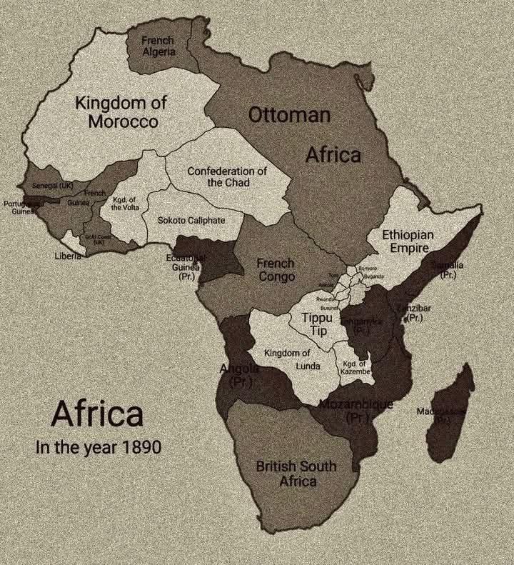 Afrique en 1890
